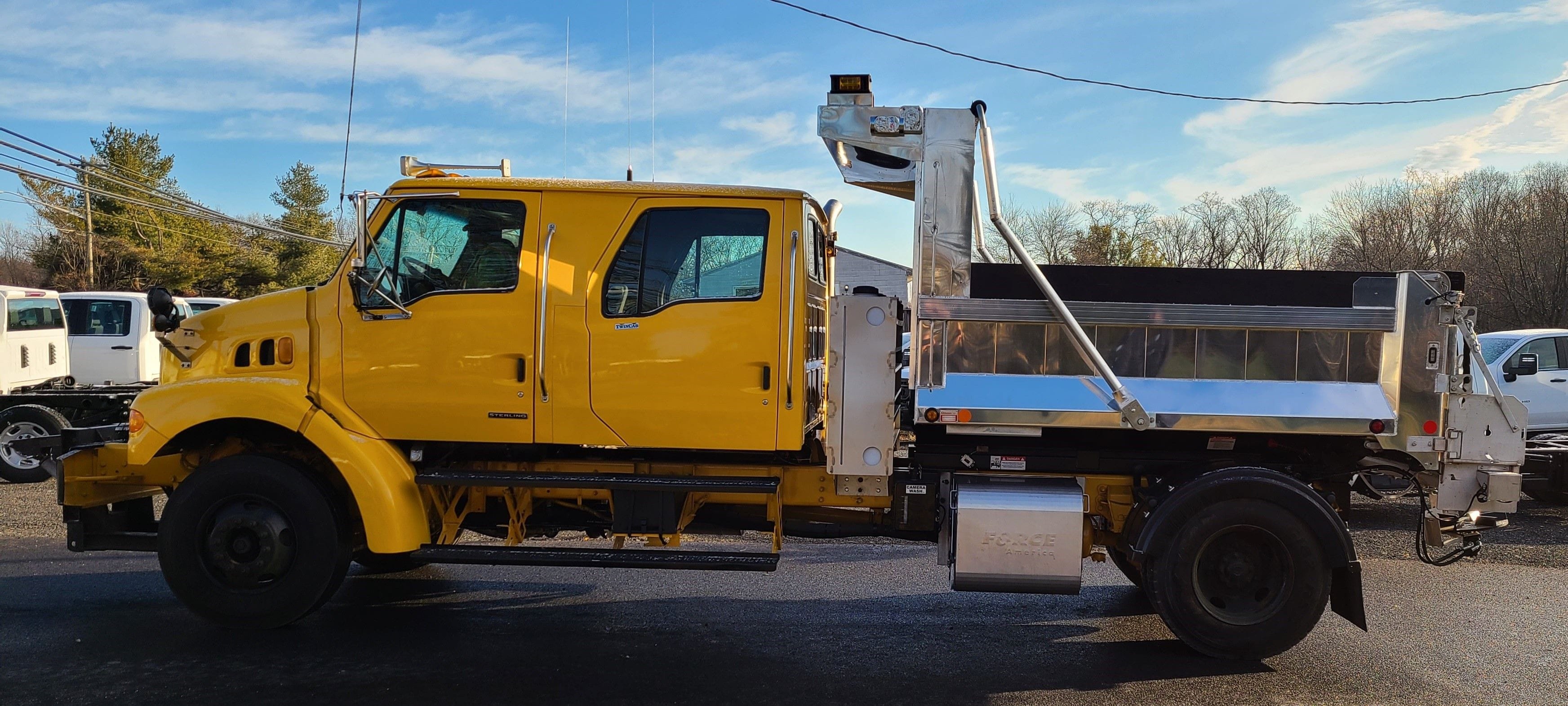 Truck with a Line Body