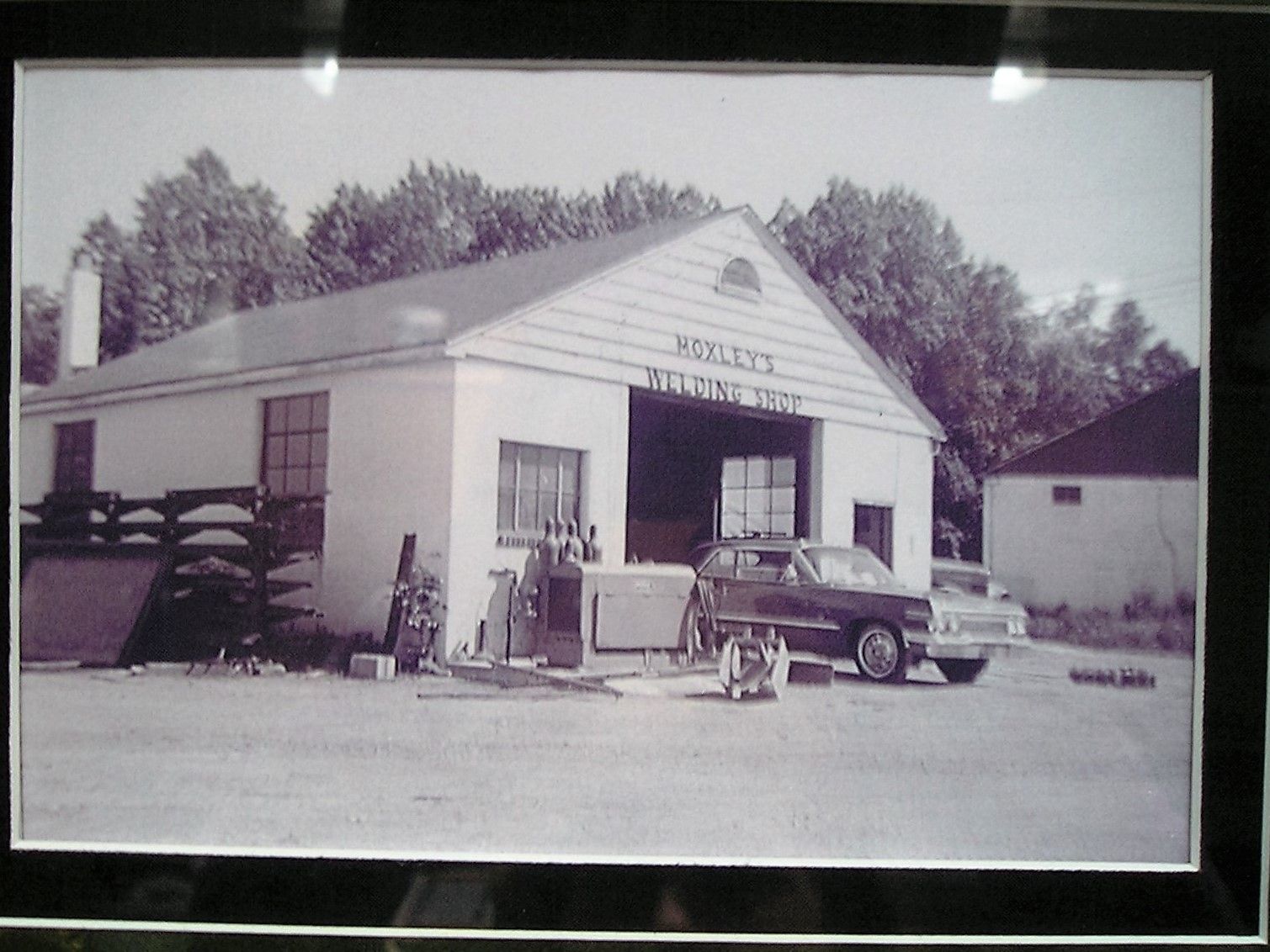 View of MOXLEY'S Welding in 1954